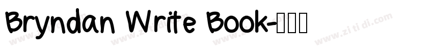 Bryndan Write Book字体转换